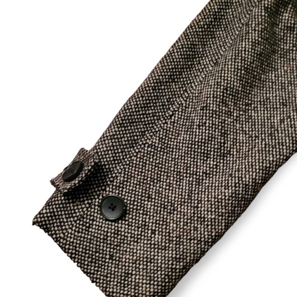 Wool Peacoat Eddie Bauer size Large Plain Weave - Picture 3 of 7